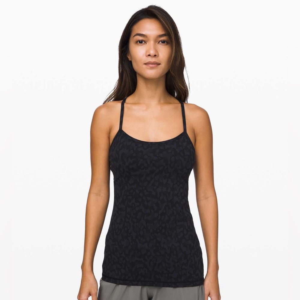Lululemon Power Y Tank Camo Multi